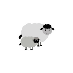 sheep vector element illustration design