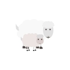 sheep vector element illustration design