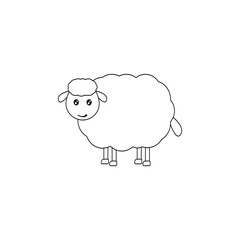 sheep vector element illustration design