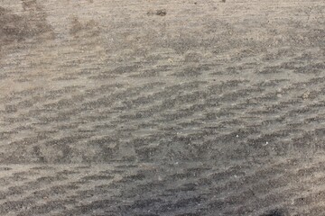 Stripes on old asphalt.