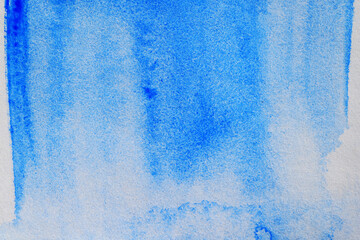blue brush strokes watercolor abstract background