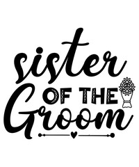 Wedding SVG Bundle, Mr and Mrs Svg, wedding svg files, Bridesmaid Svg, Bride Svg, Flower Girl Svg, groom svg