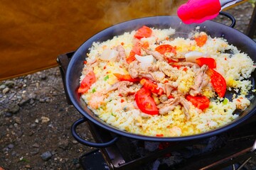 rice with vegetables