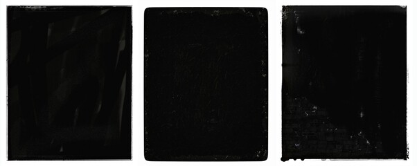 Grunge asphalt or concrete wall as background frame