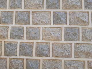 korean style stone wall texture
