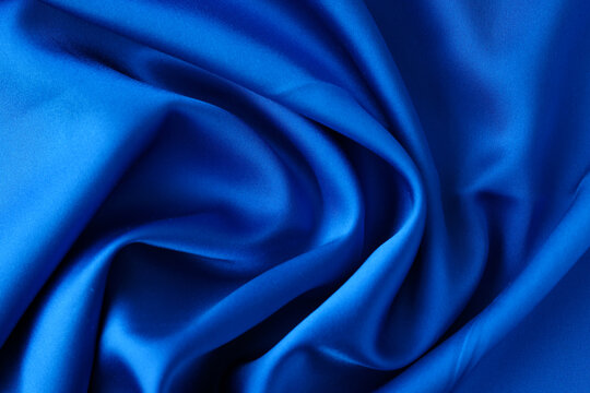 Dark blue fabric cloth texture for background and design art work