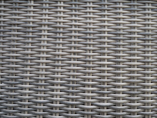 Rattan Gartenmöbel Textur Hintergrund.