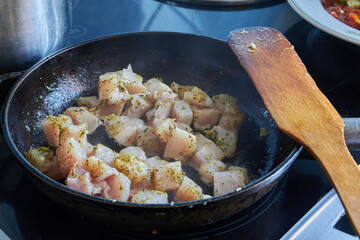 cooking chicken breast