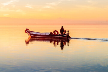 Albufera, atardecer