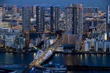 マンション夜景