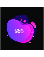 creative design liquid banner
