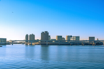 Obraz premium city skyline