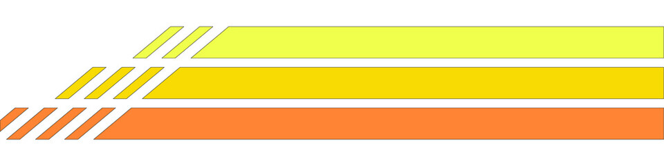 Print, stripes of sunny summer flowers