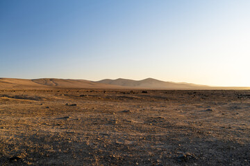 Fototapeta na wymiar Landscape in the Desert