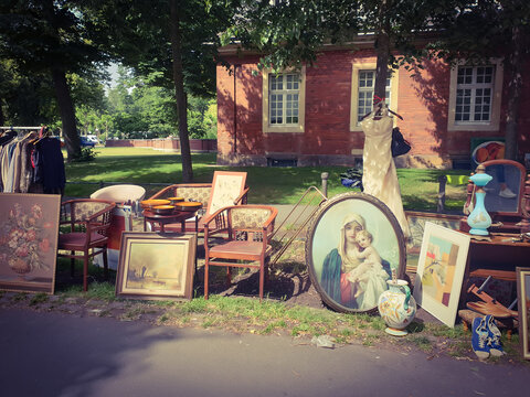 Promenadenflohmarkt in Münster	