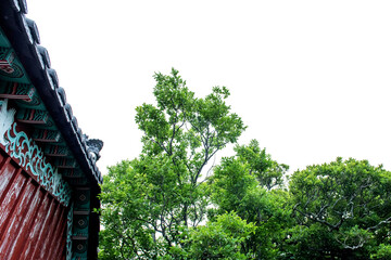 The beautiful Buddhist temple Hyangiram,morning of the quiet temple in the seaside.