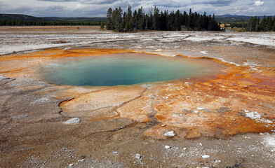 Grand Prismatic Spring, Yellowstone National Park, Wyoming USA
