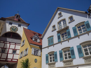 Die Altstadt von Meersburg am Bodensee