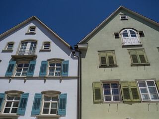 Die Altstadt von Meersburg am Bodensee