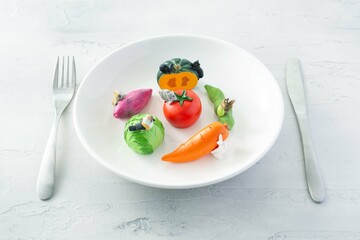 野菜でヘルシーに食事イメージ03