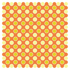 Multicolor truchet tiling connections illustration