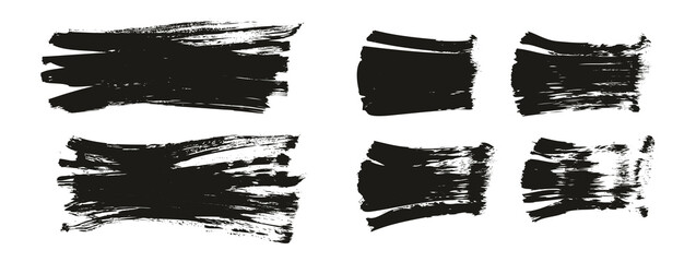 Flat Fan Brush Thick Long Background & Straight Lines Mix High Detail Abstract Vector Background Mix Set 