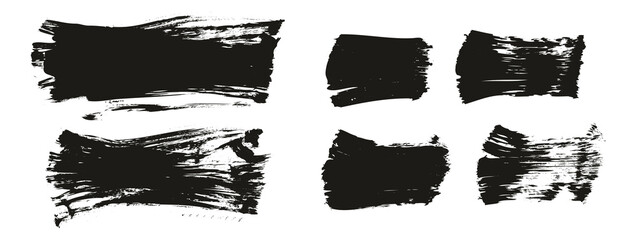 Flat Fan Brush Thick Long Background & Straight Lines Mix High Detail Abstract Vector Background Mix Set 