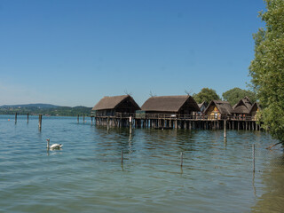 Uhldingen am Bodensee im Sommer