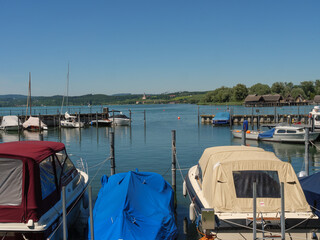 Uhldingen am Bodensee im Sommer