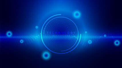 Hi-tech digital technology futuristic circuit digital. Abstract futuristic design. artificial intelligence. Modern futuristic design. Abstract technology vector illustration background.