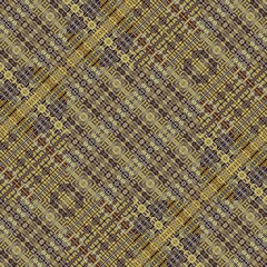 Abstract brown fabric pattern