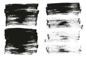 Fototapeta premium Flat Paint Brush Thin Long Background Mix High Detail Abstract Vector Background Mix Set 
