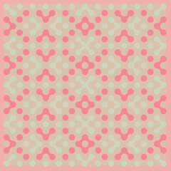 Multicolor truchet tiling connections illustration