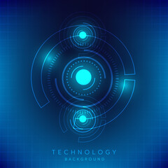 Hi-tech digital technology futuristic circuit digital. Abstract futuristic design. artificial intelligence. Modern futuristic design. Abstract technology vector illustration background.
