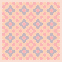 Multicolor truchet tiling connections illustration