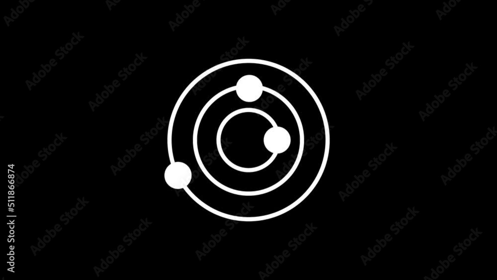 Poster white picture of solar system on a black background. planets of the solar system in space. distortio
