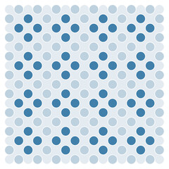 Multicolor truchet tiling connections illustration