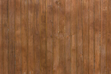 Fototapeta premium Background from old painted wooden planks. Wooden wall of a country house.
