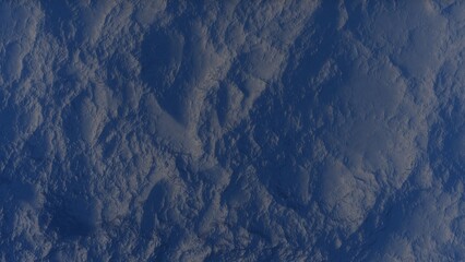 Fototapeta premium View of the 3d rendering realistic planet mars surface from space. 