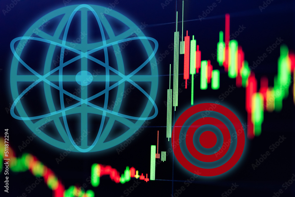 Poster data analyzing in forex and stock market trading: the charts and summary info for making trading. ch