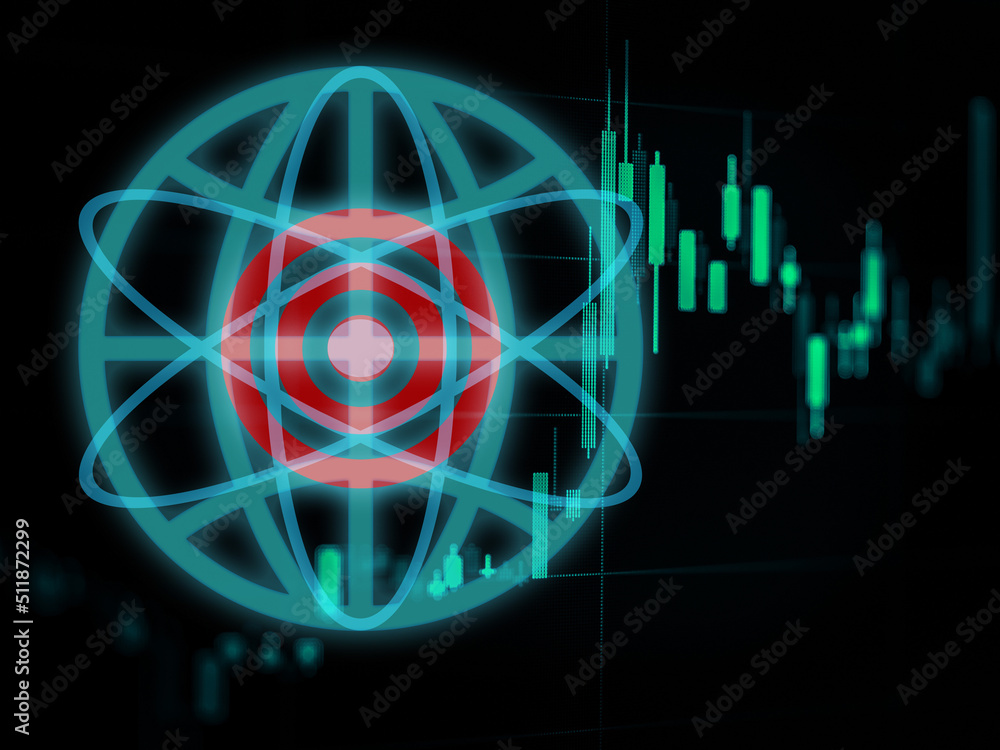 Poster data analyzing in forex and stock market trading: the charts and summary info for making trading. ch