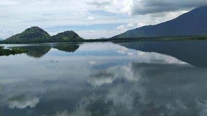 lake in the mountains