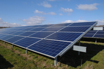 Rows of solar panels - 511874645