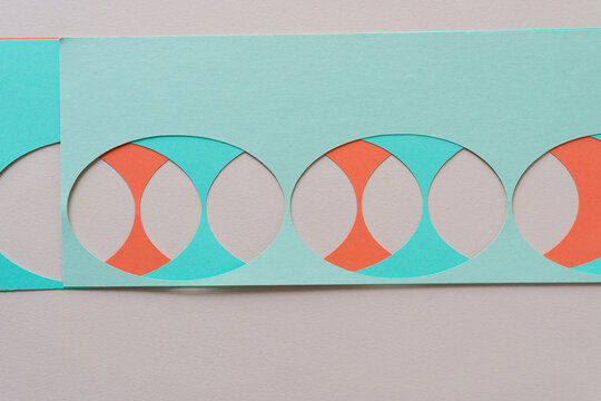 Overlapping Ovals (paper Stencils)