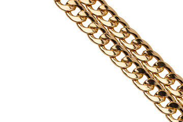 model in modern gold metal necklace chain. Necklace on woman's neck. women's gold pendant around the neck of a girl, women's jewelry, women's accessories, women's jewelry.