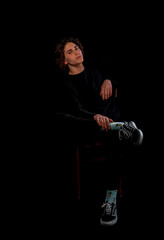 Cool fashionable guy