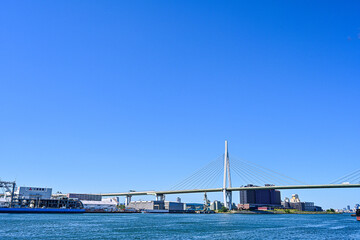 船から見る青空と海の夏らしい風景写真 【風景写真】
