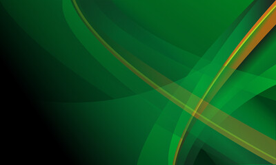 Abstract Green The Background Design
