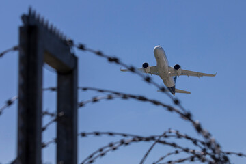 aviation, travel by airplane, airport, Franz Josef Strauss, Munich, Bavaria, Germany, Mai 2022,...