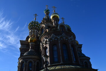 sunny day in st.petersburg